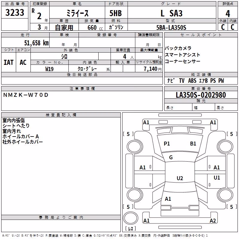 DAIHATSU MIRA E:S