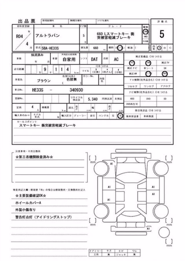 SUZUKI ALTO LAPIN