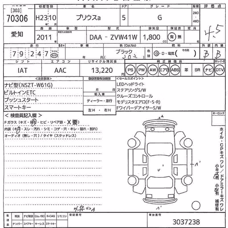 TOYOTA PRIUS ALPHA