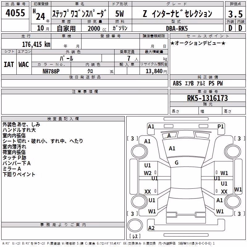 HONDA STEPWGN