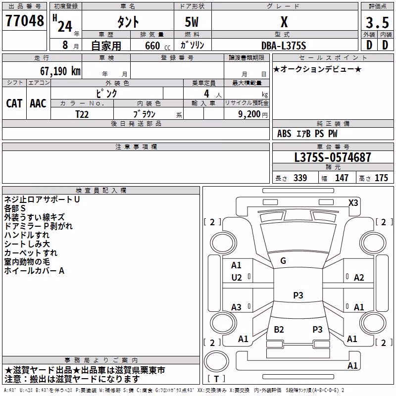 DAIHATSU TANTO