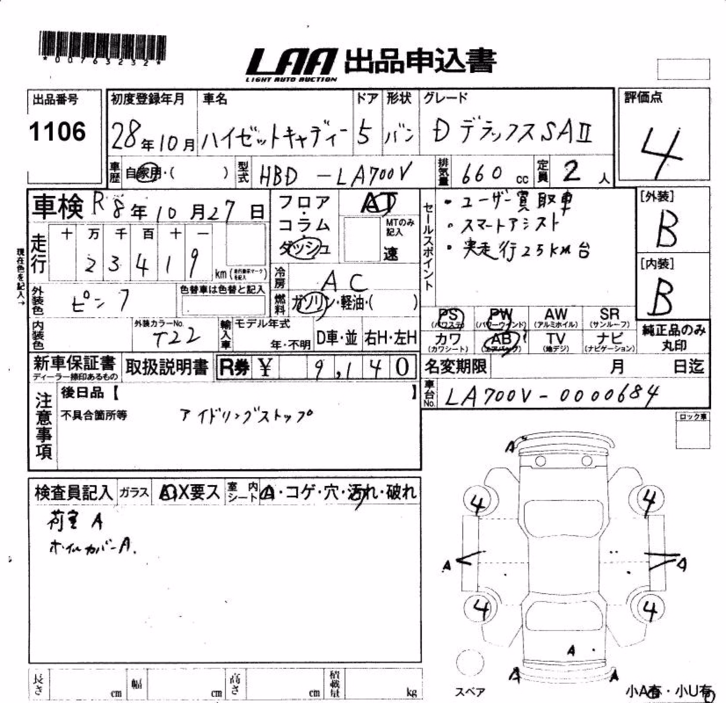 DAIHATSU HIJET CADDIE