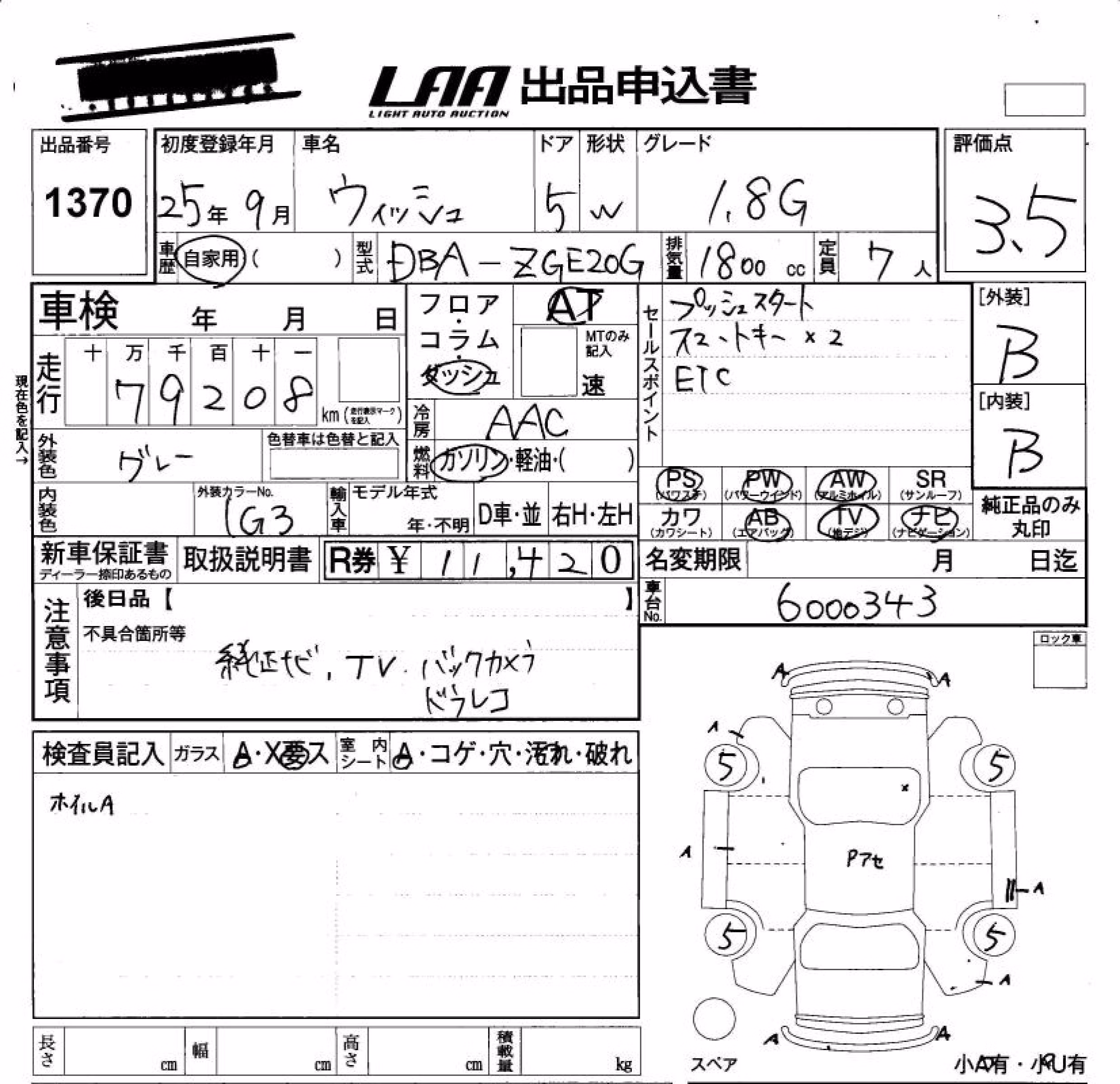 TOYOTA WISH