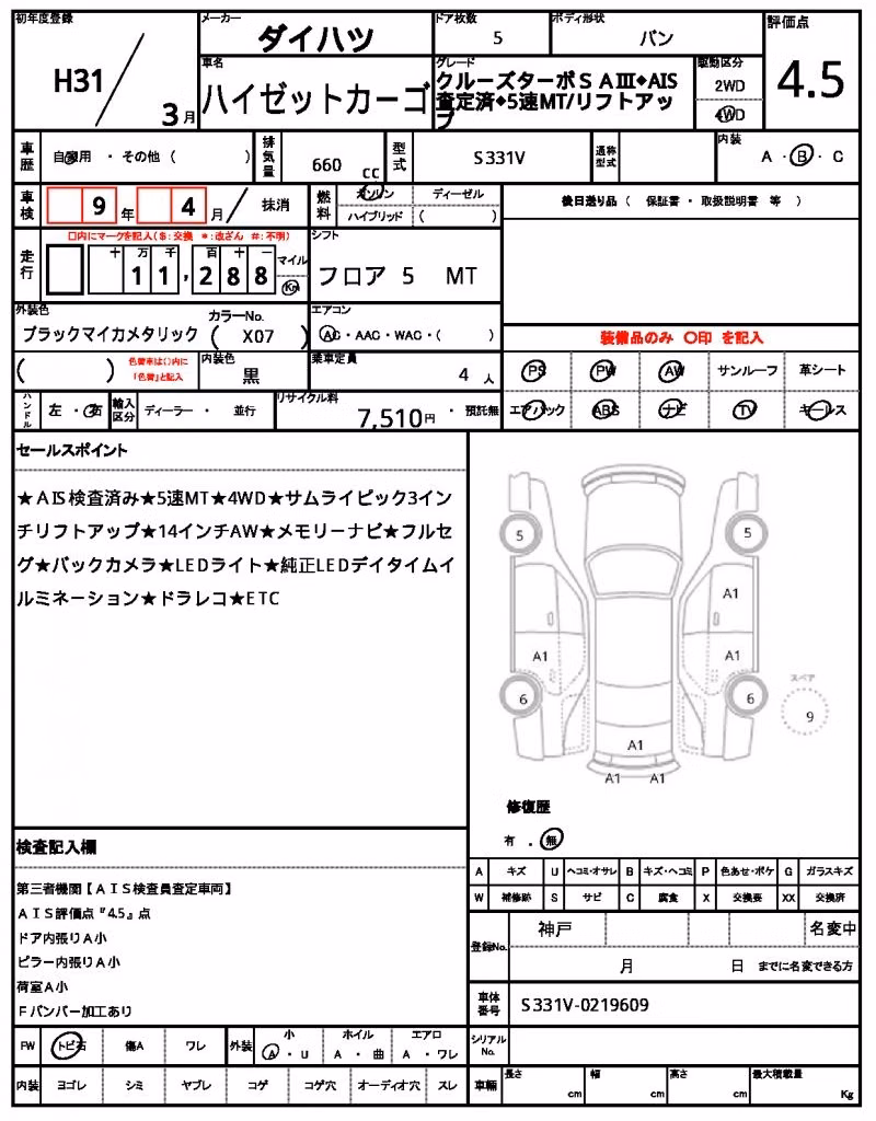 DAIHATSU HIJET
