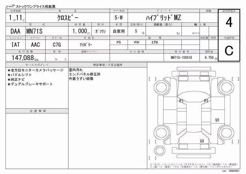 SUZUKI XBEE