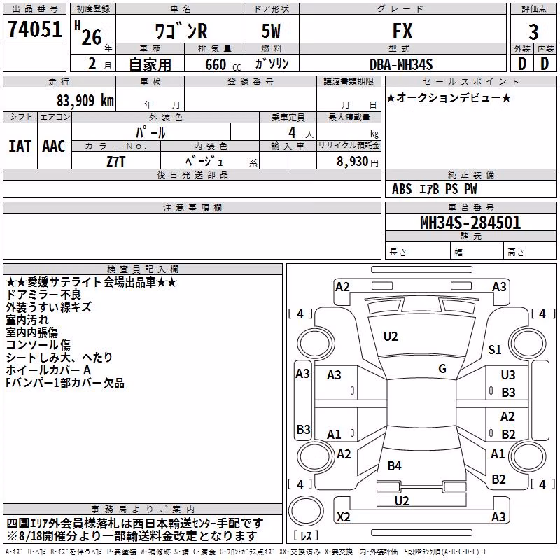 SUZUKI WAGON R