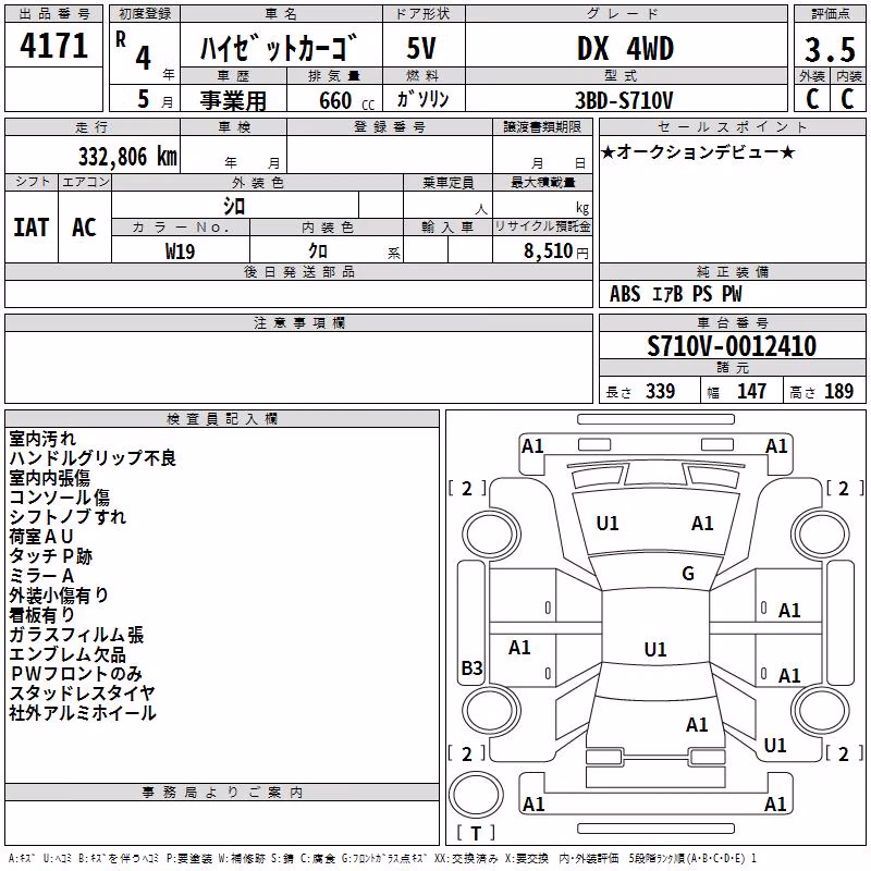 DAIHATSU ATRAI
