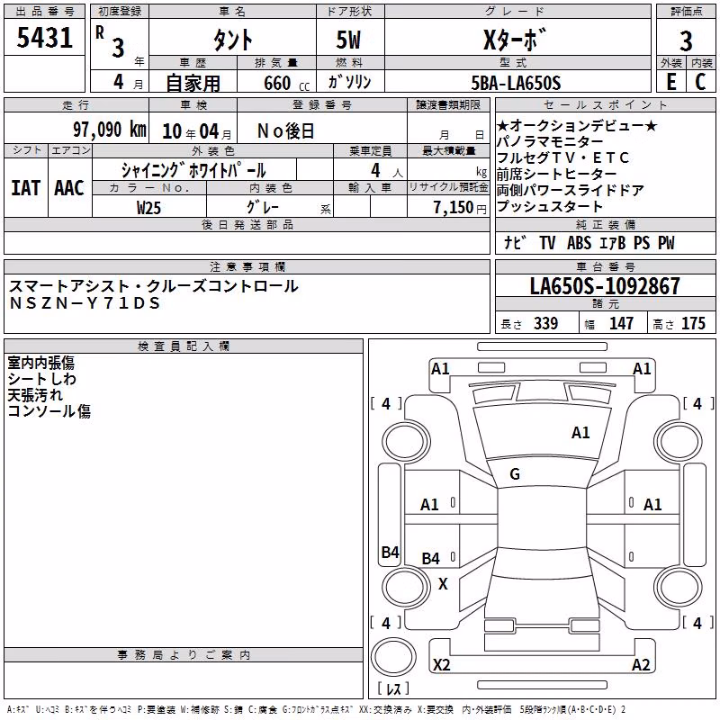 DAIHATSU TANTO