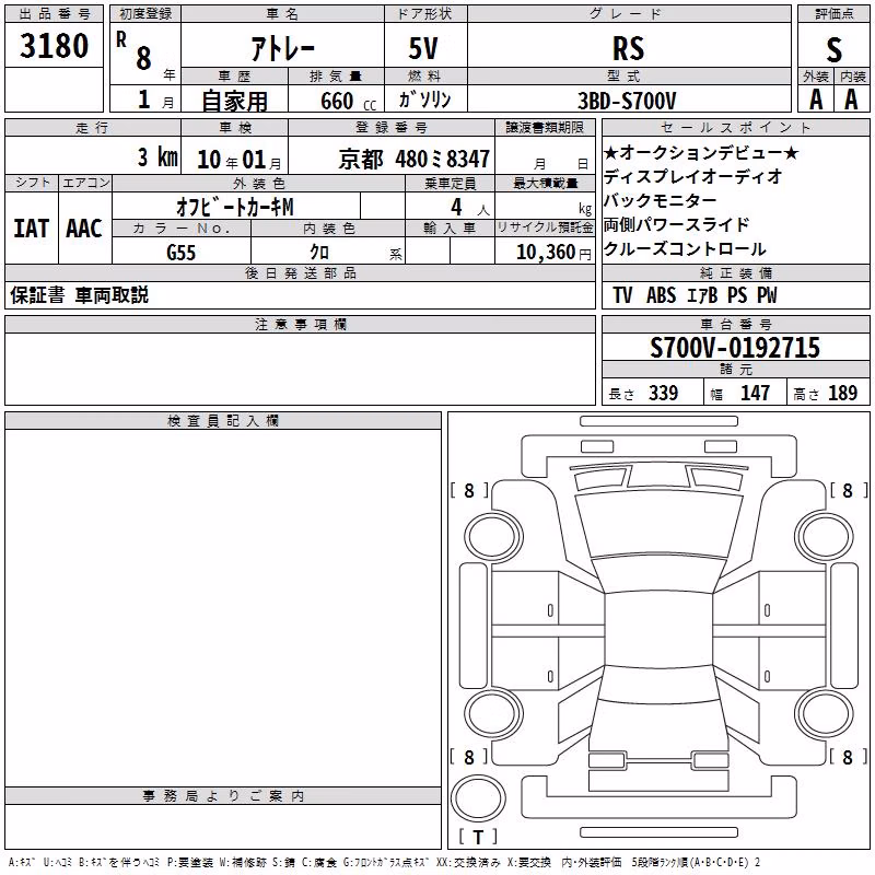 DAIHATSU ATRAI