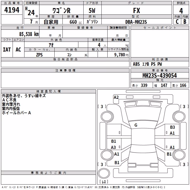 SUZUKI WAGON R