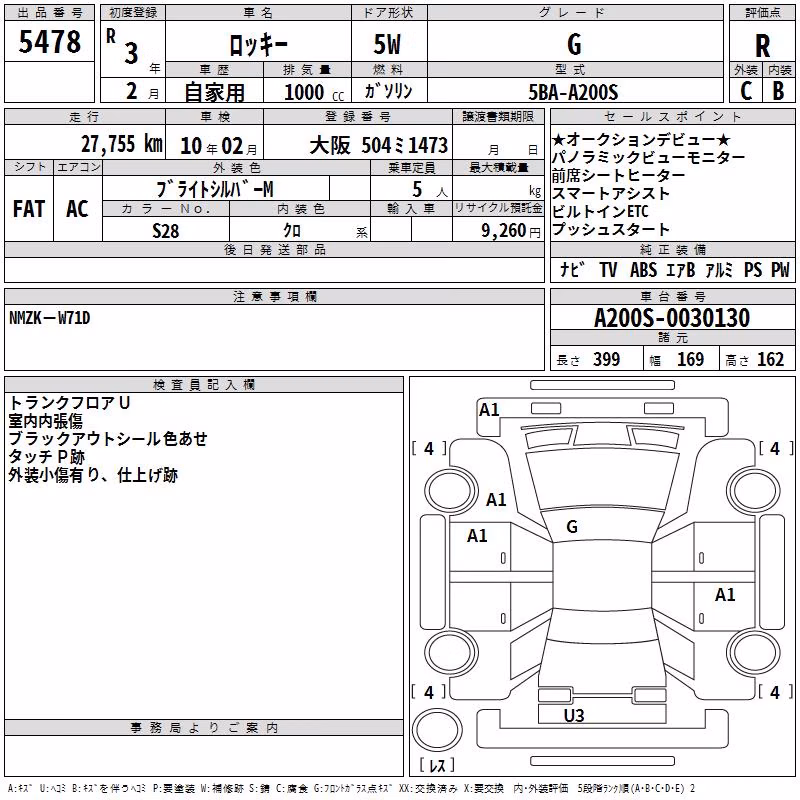 DAIHATSU ROCKY