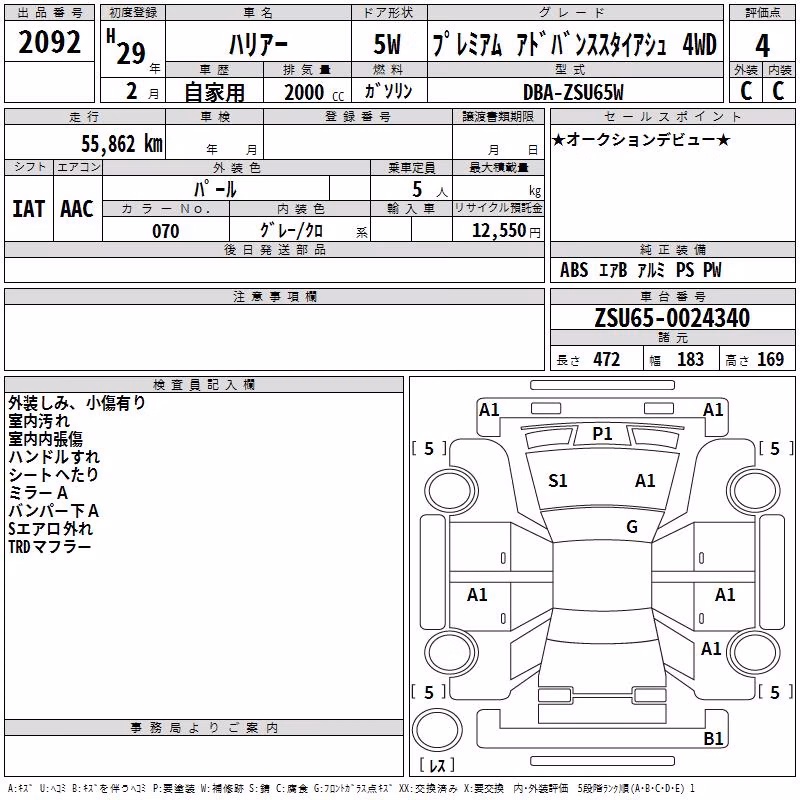 TOYOTA HARRIER