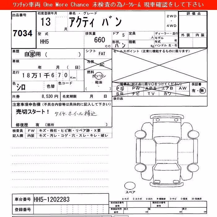 HONDA ACTY