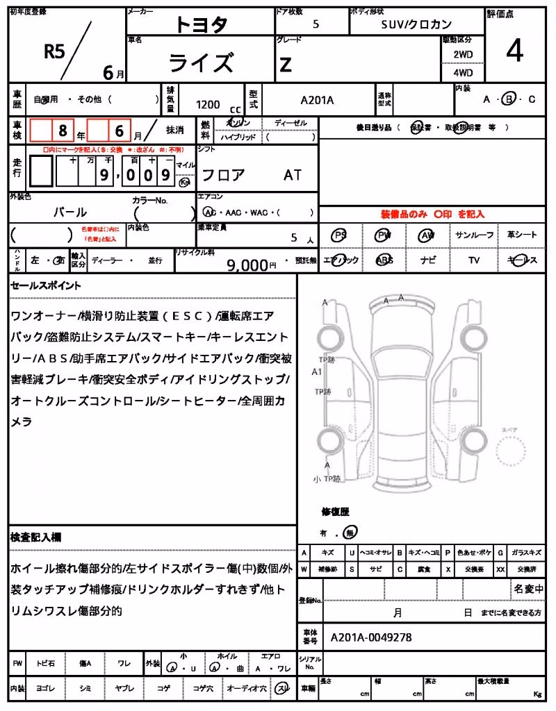 TOYOTA RAIZE