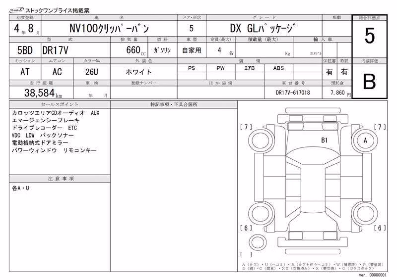 NISSAN NV100 CLIPPER