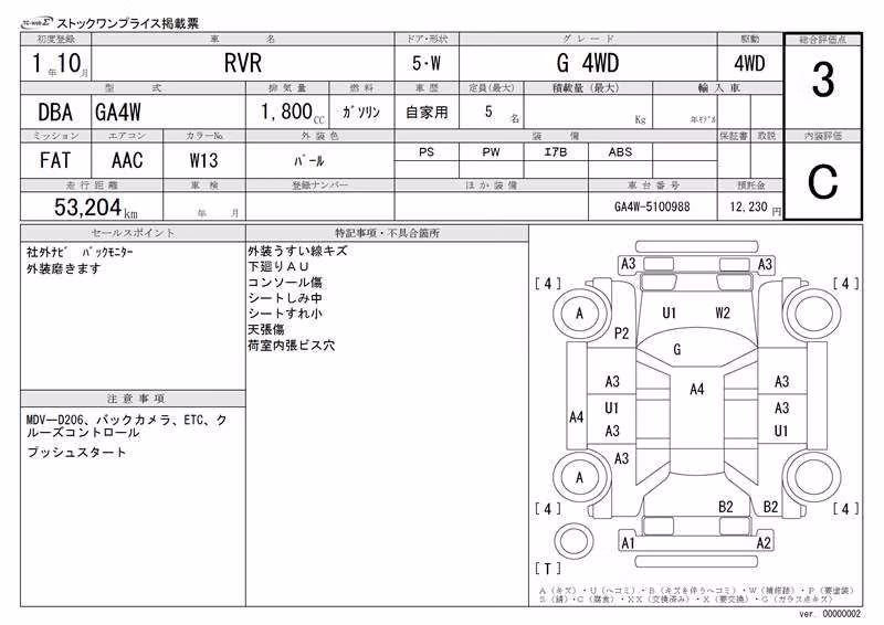 MITSUBISHI RVR