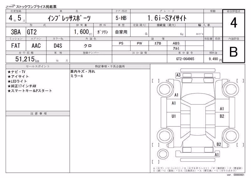 SUBARU IMPREZA