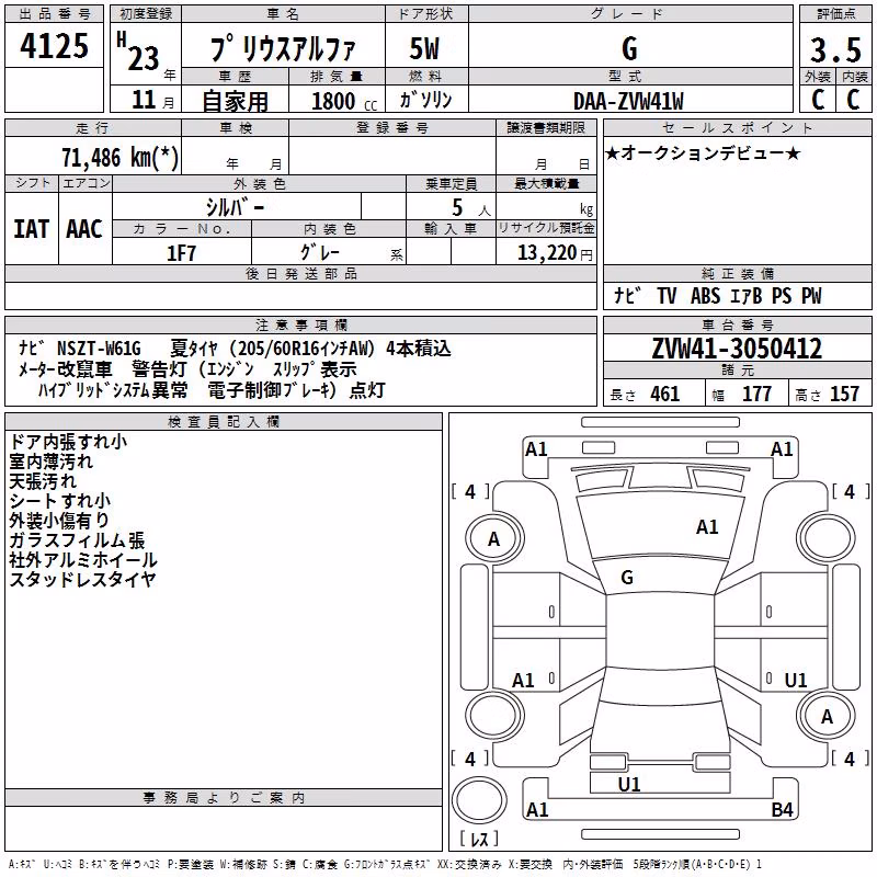 TOYOTA PRIUS ALPHA