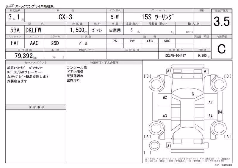 MAZDA CX-3