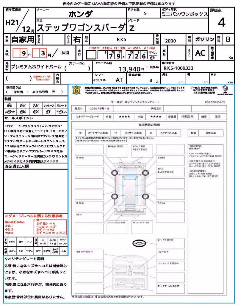 HONDA STEPWGN
