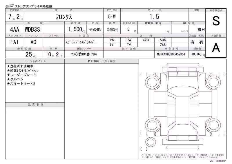 SUZUKI FRONX