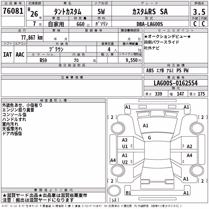 DAIHATSU TANTO