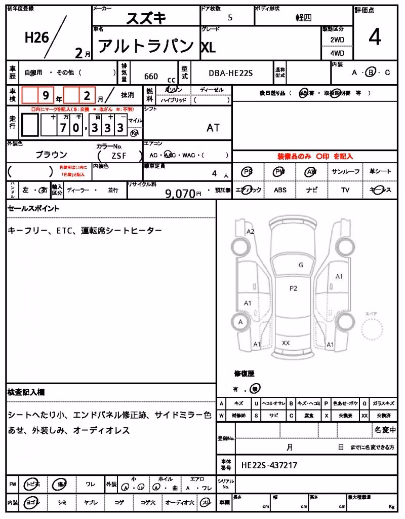 SUZUKI ALTO LAPIN