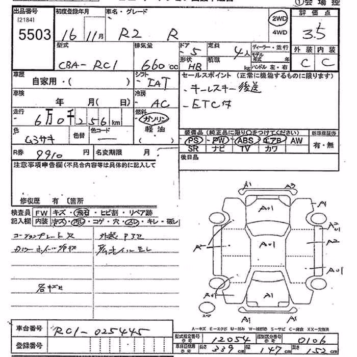 SUBARU R2