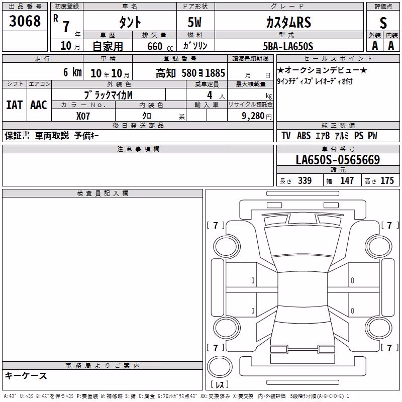 DAIHATSU TANTO