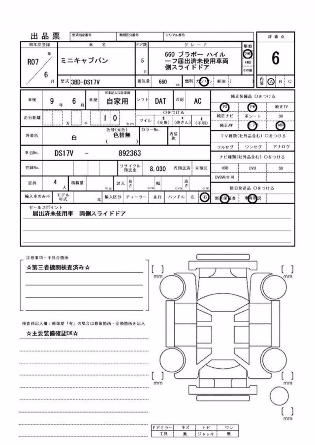 MITSUBISHI MINICAB