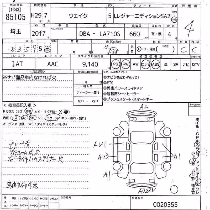 DAIHATSU WAKE