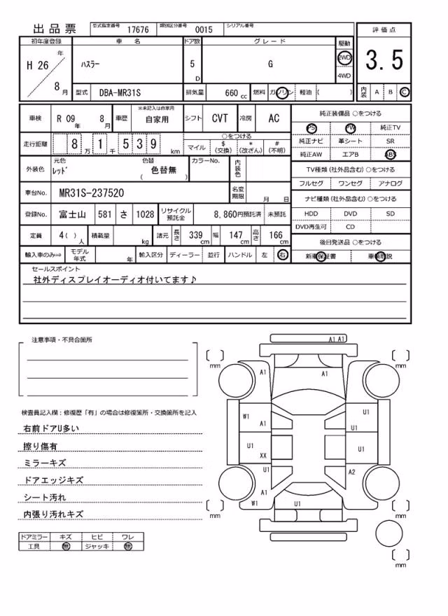 SUZUKI HUSTLER
