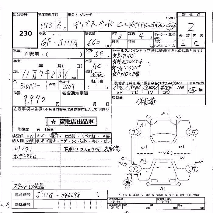DAIHATSU TERIOS KID