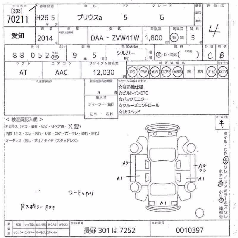 TOYOTA PRIUS ALPHA