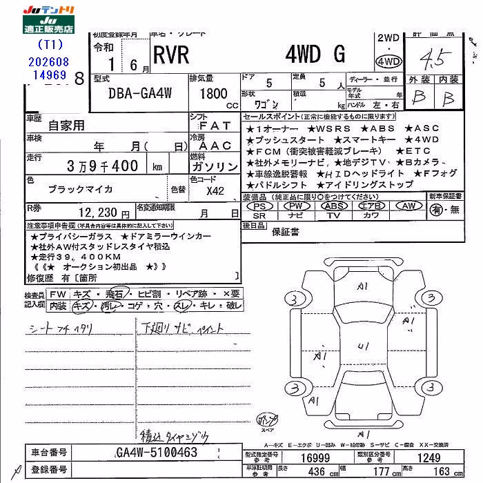 MITSUBISHI RVR