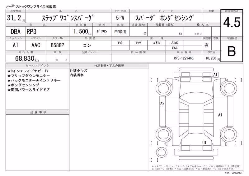 HONDA STEPWGN