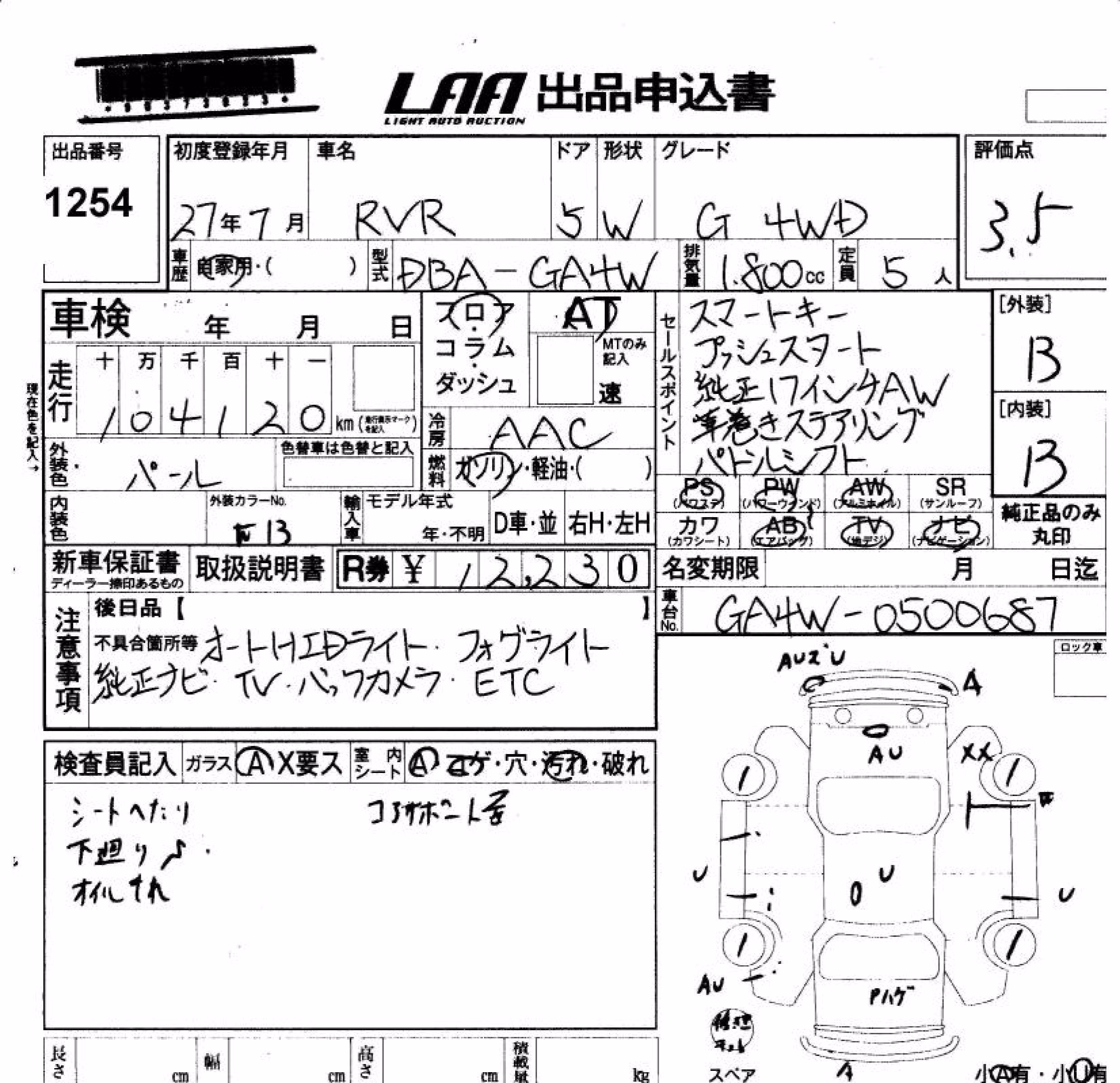MITSUBISHI RVR