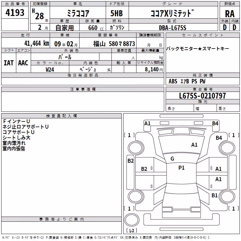 DAIHATSU MIRA COCOA
