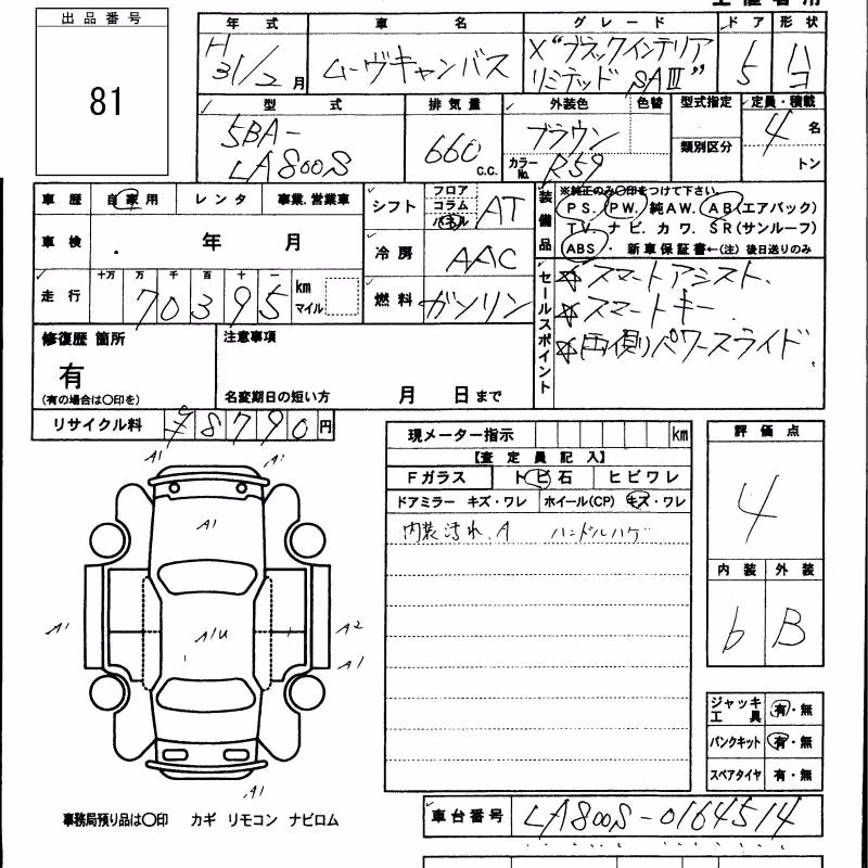 DAIHATSU MOVE CANBUS