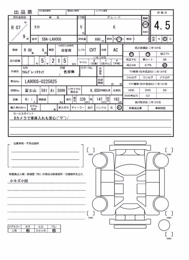 DAIHATSU TAFT