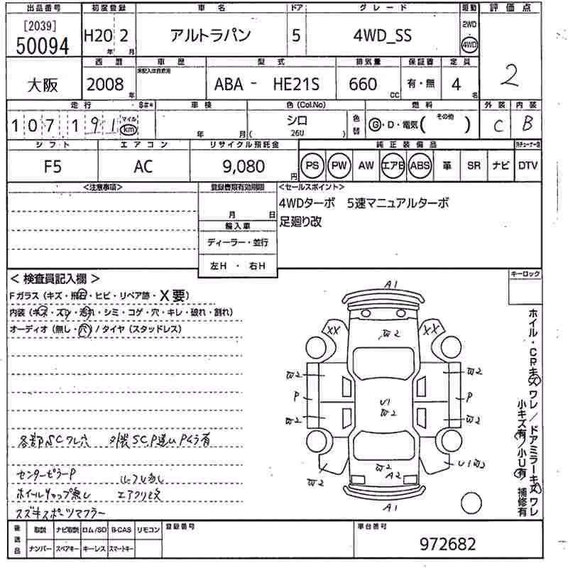 SUZUKI ALTO LAPIN