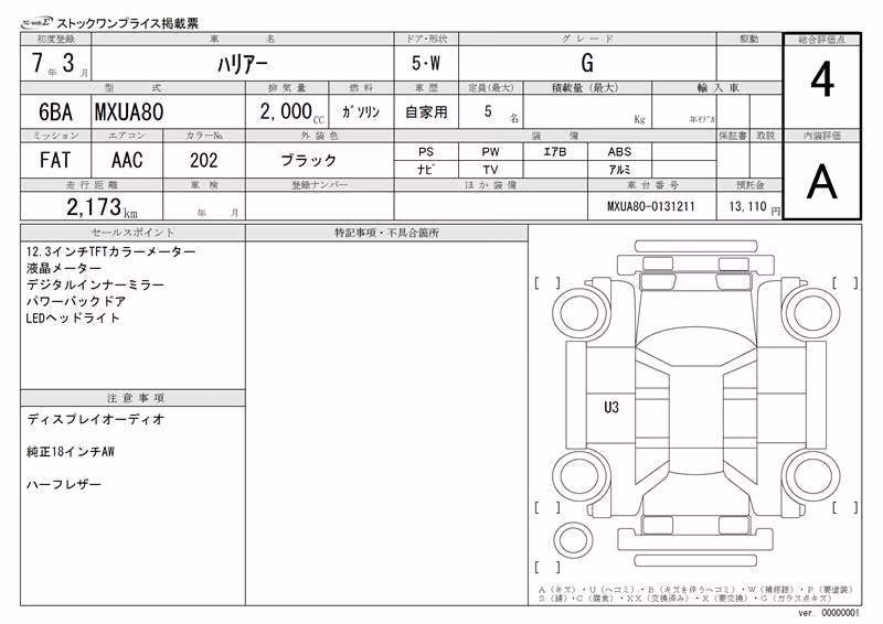 TOYOTA HARRIER