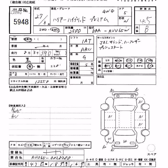 TOYOTA HARRIER