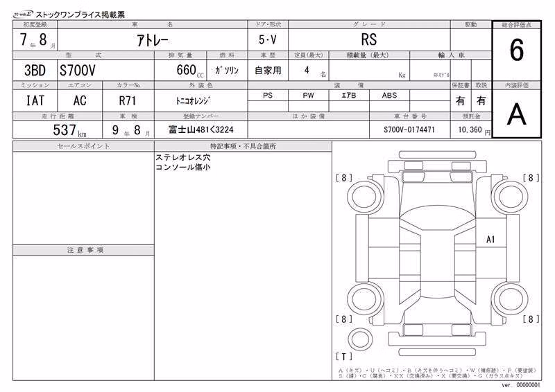 DAIHATSU ATRAI