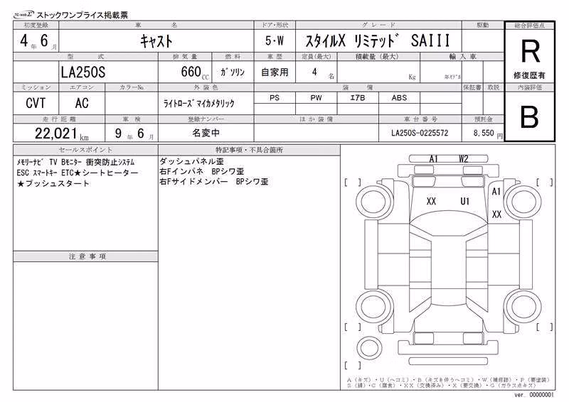 DAIHATSU CAST