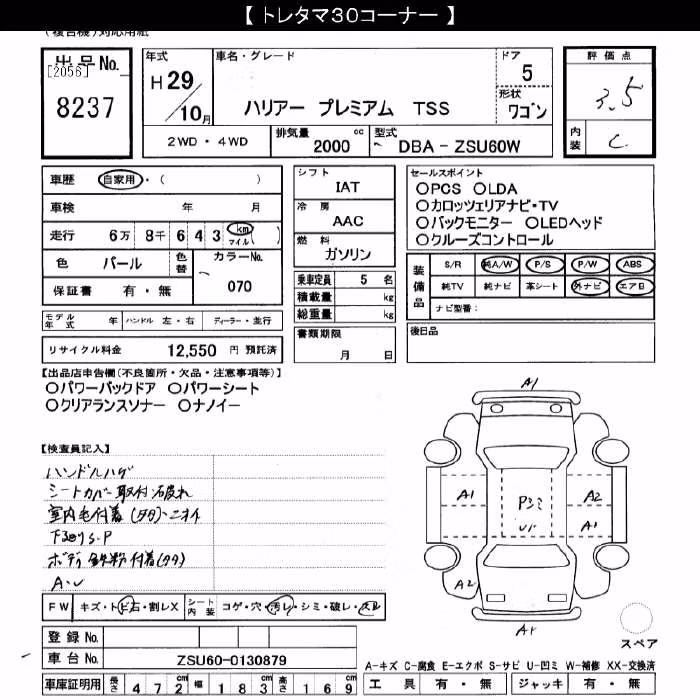 TOYOTA HARRIER