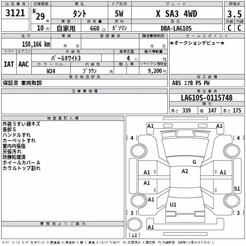 DAIHATSU TANTO