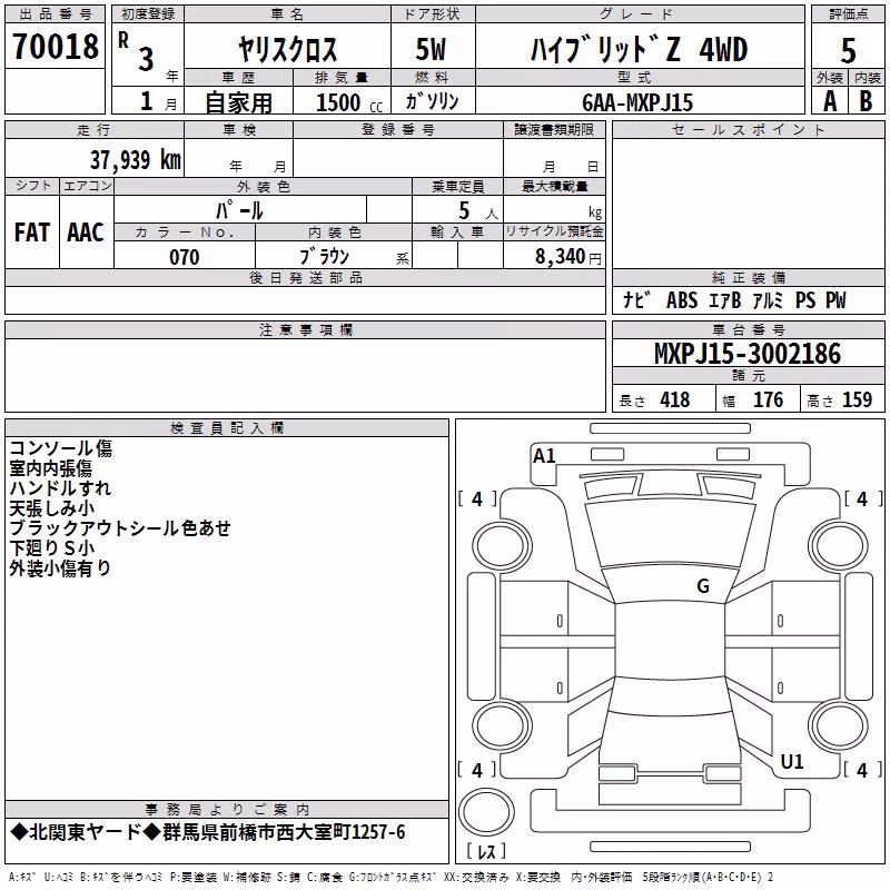 TOYOTA YARIS CROSS