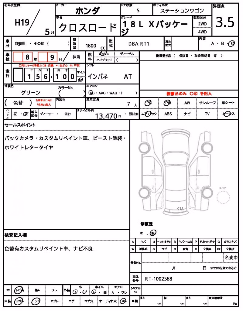 HONDA CROSSROAD