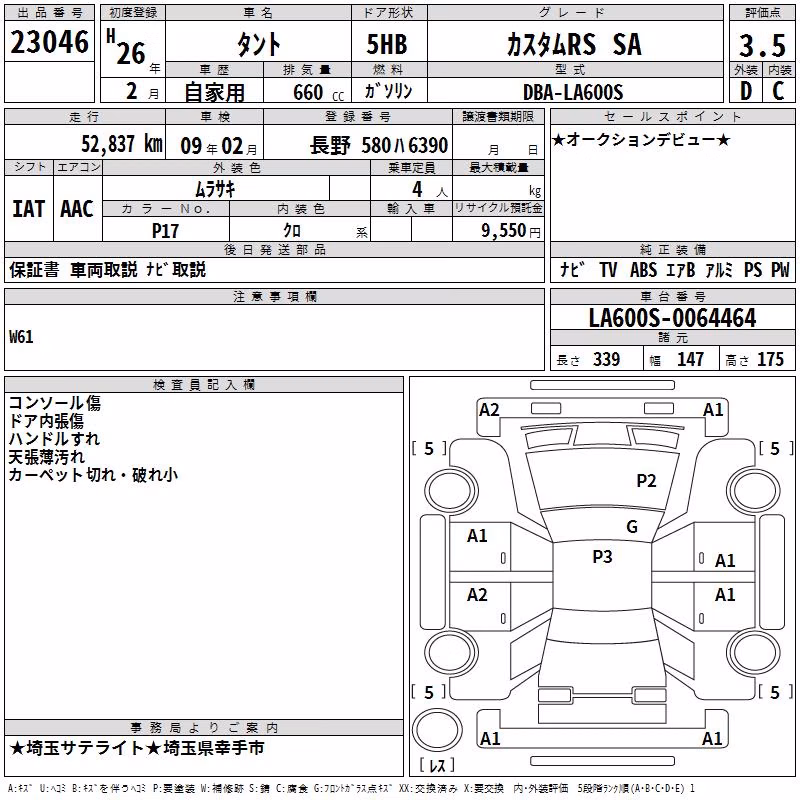 DAIHATSU TANTO